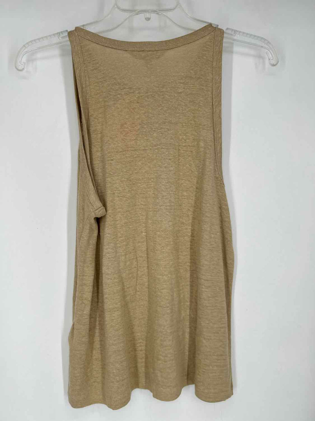 Banana Republic Size M Tan Linen NWT Sleeveless