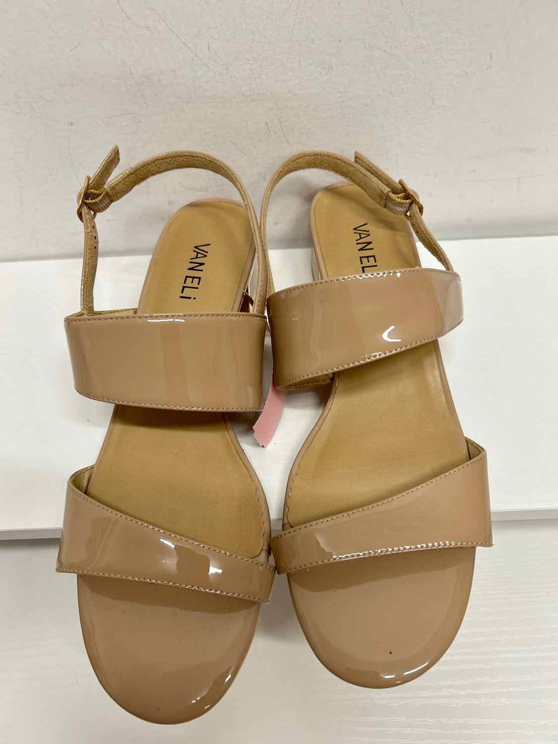 Vaneli Women Size 9.5 Nude Sandals