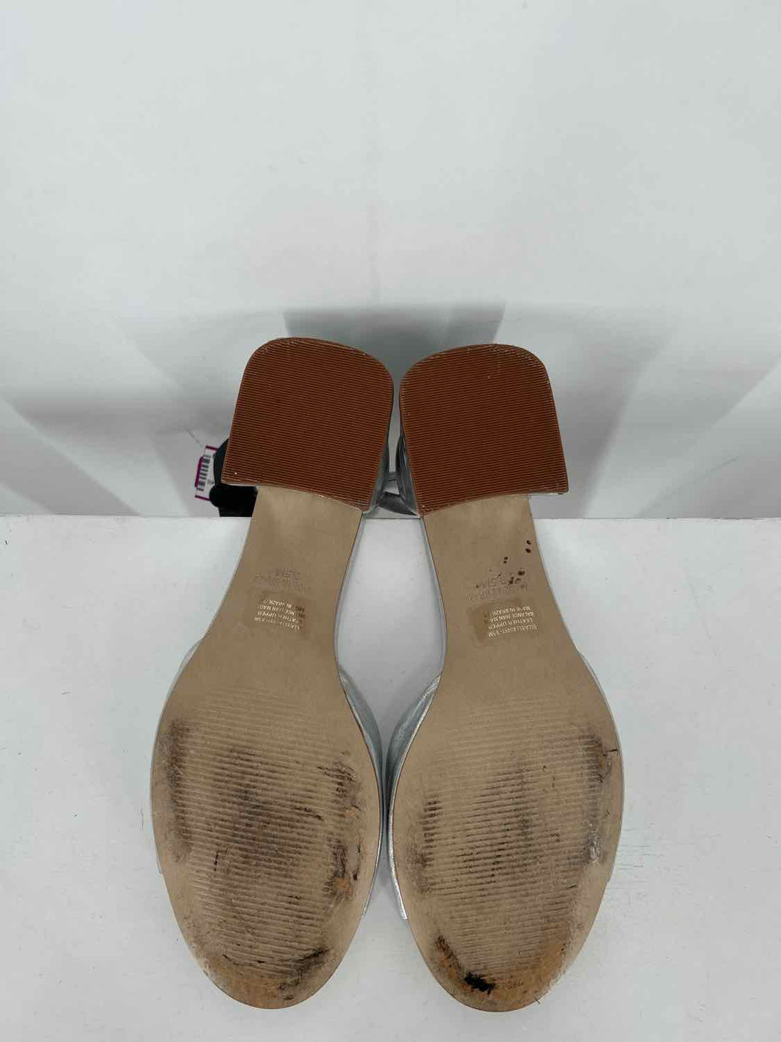 Steve Madden Women Size 9.5 Silver Heels