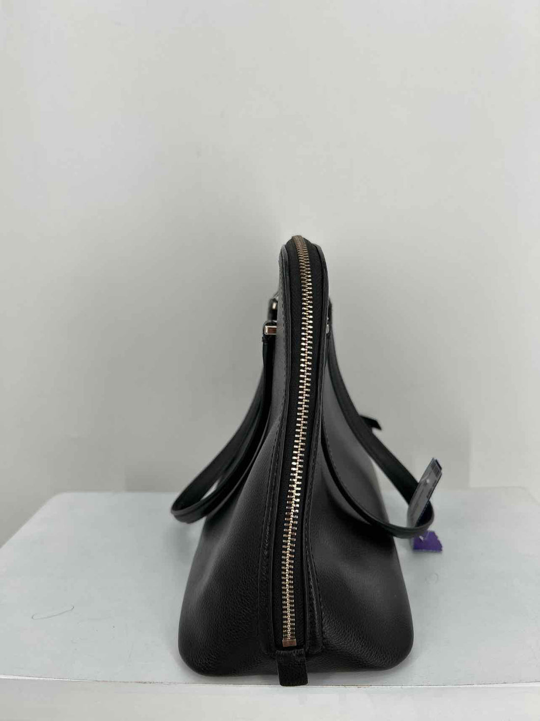 Kate Spade Black Pebbled Leather Pre Owned Tote