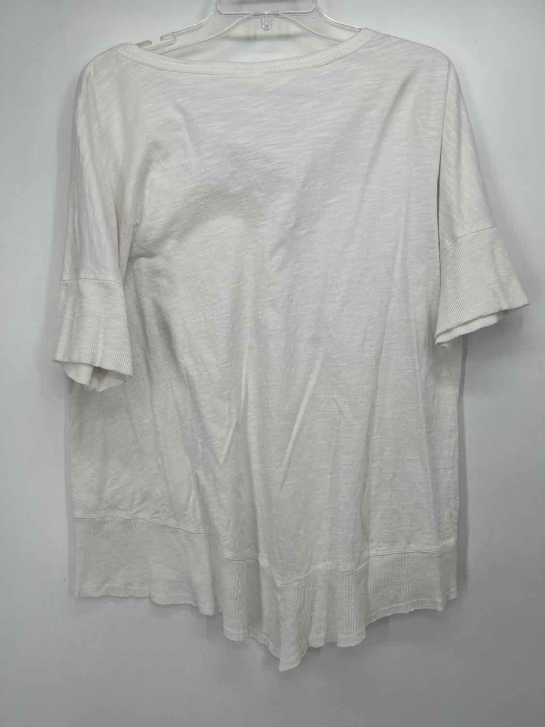 Lulu B Size M White Short Sleeve