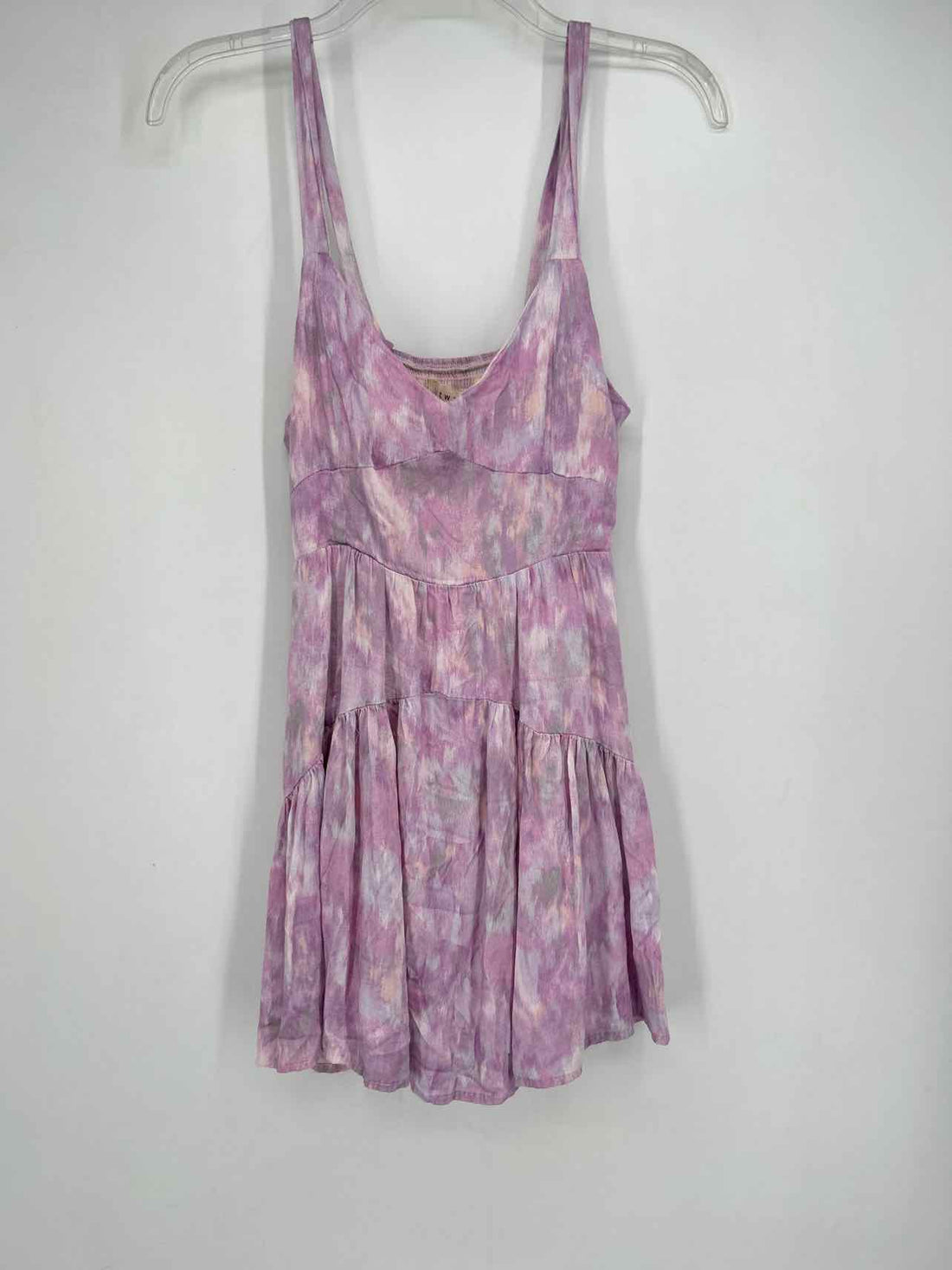 Saltwater Luxe Size S Light Purple Print Tank Top