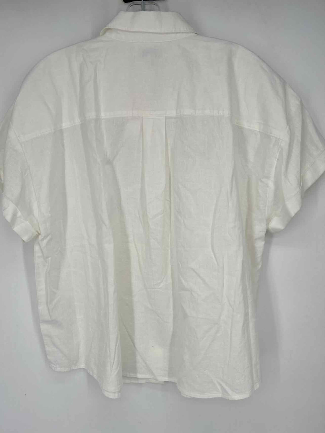 J Crew Size XL White Short Sleeve