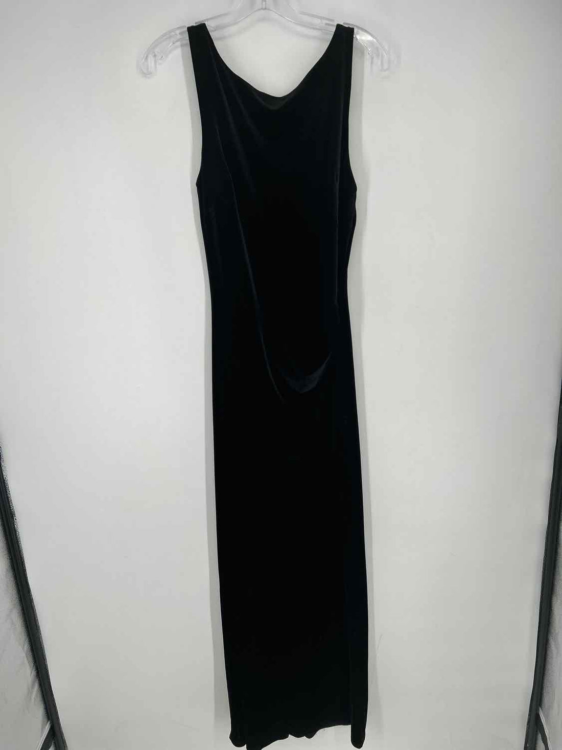 BCBGMaxazria Size M Black Velvet Dress