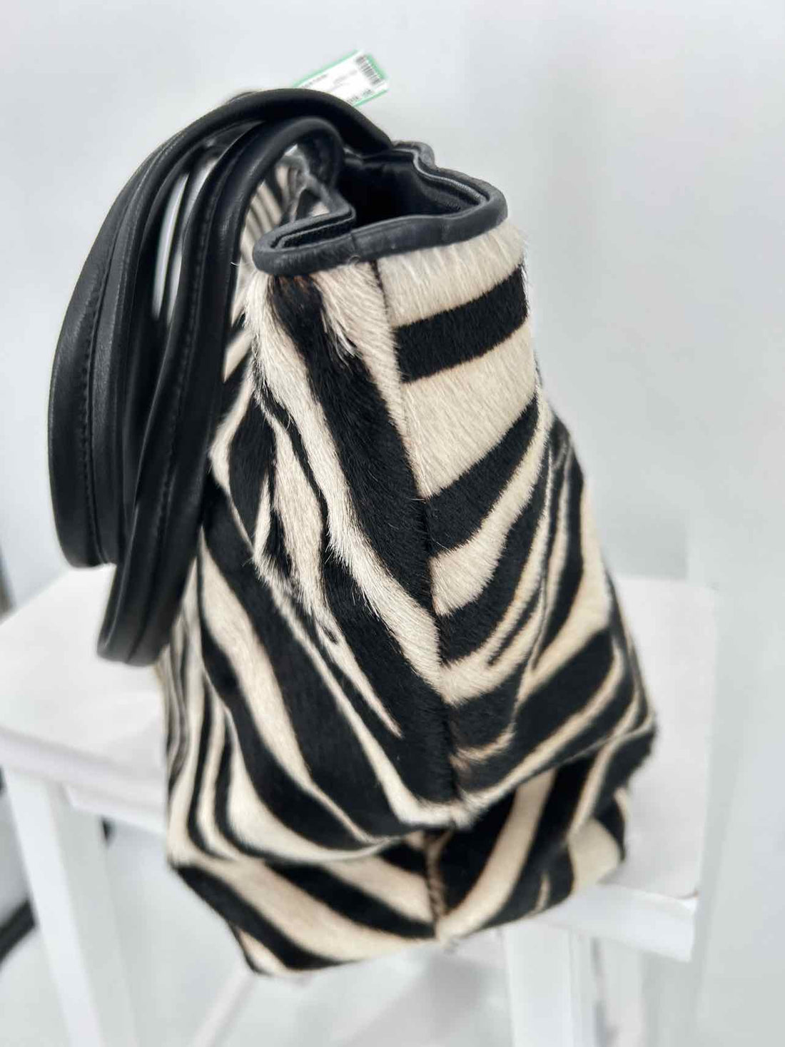DKNY Zebra Leather Excellent Condition Tote