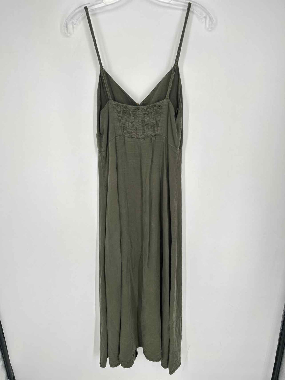 Zara Size S Dark Olive Dress