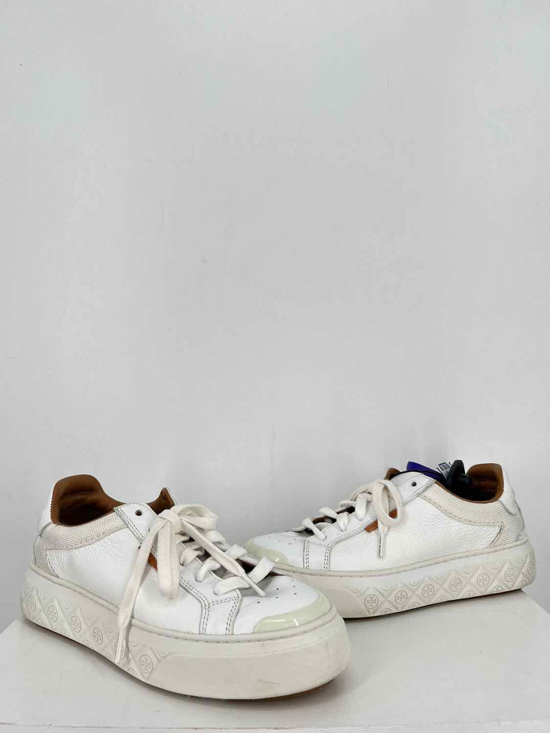 Tory Burch Women Size 9.5 White Sneakers