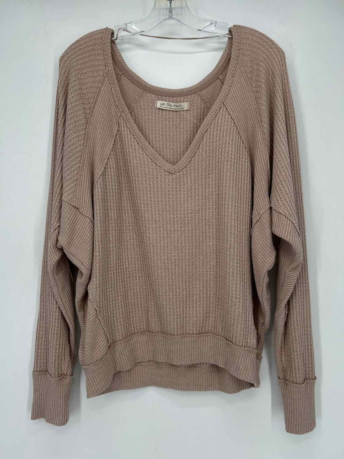 We The Free Size S Beige Long Sleeve