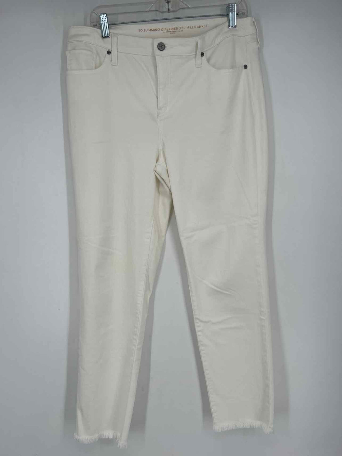 So Slimming by Chico's Size 1.5 (10) White Jeans
