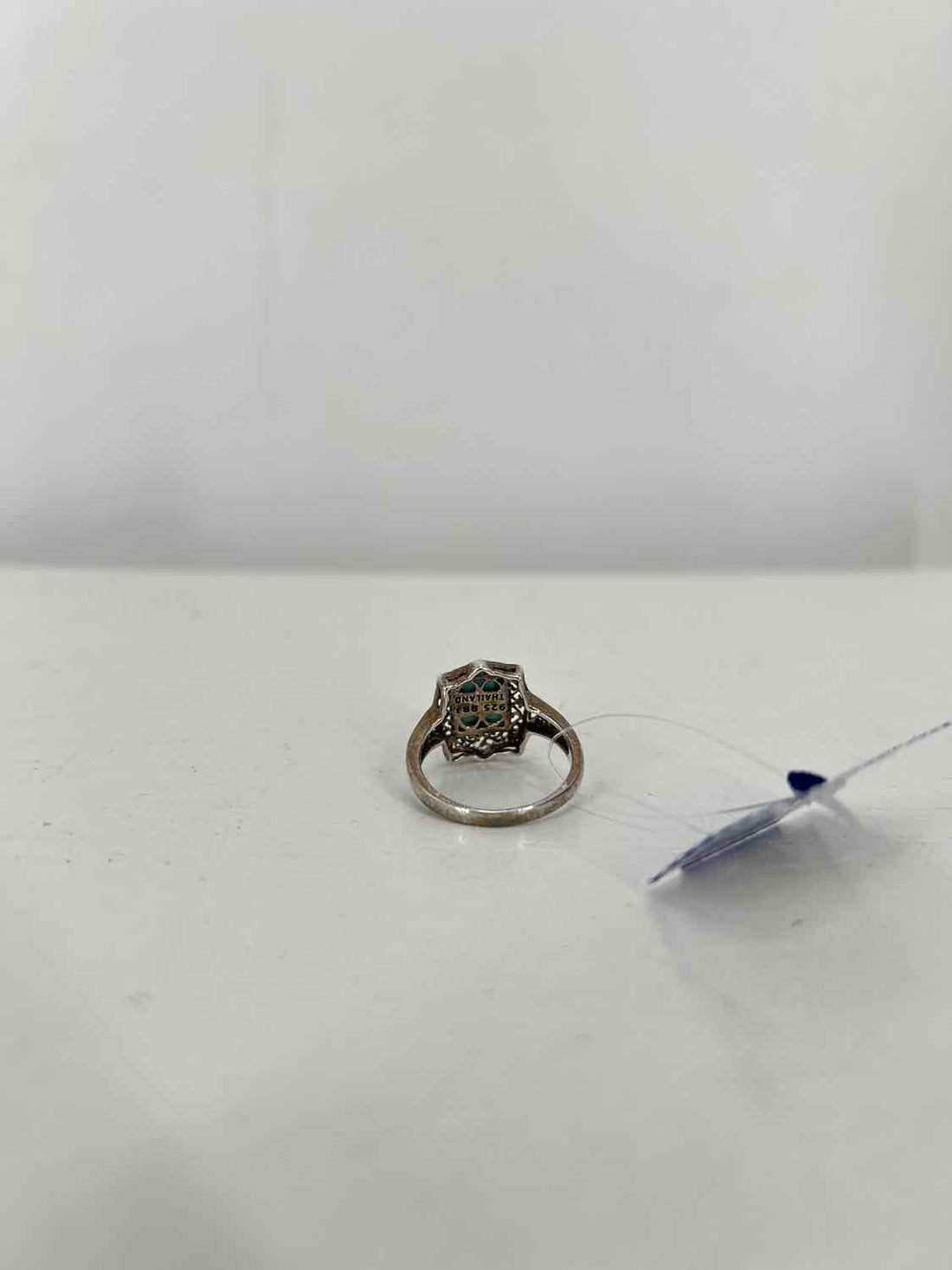 BBJ Size 7 Sterling Silver Larimar Ring