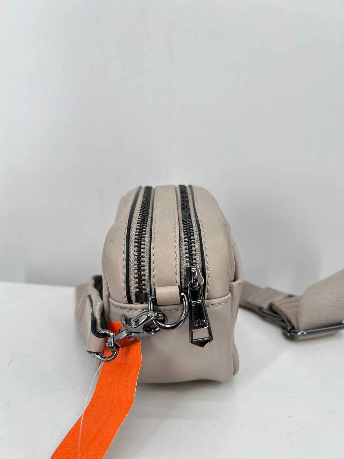 Botkier Light Gray Leather Pre Owned Crossbody