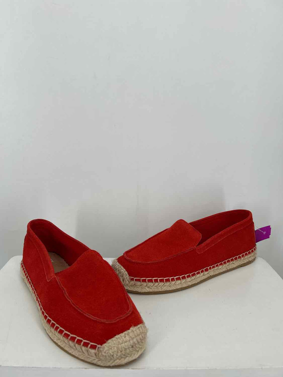 Eileen Fisher Women Size 7 Red Orange Loafers