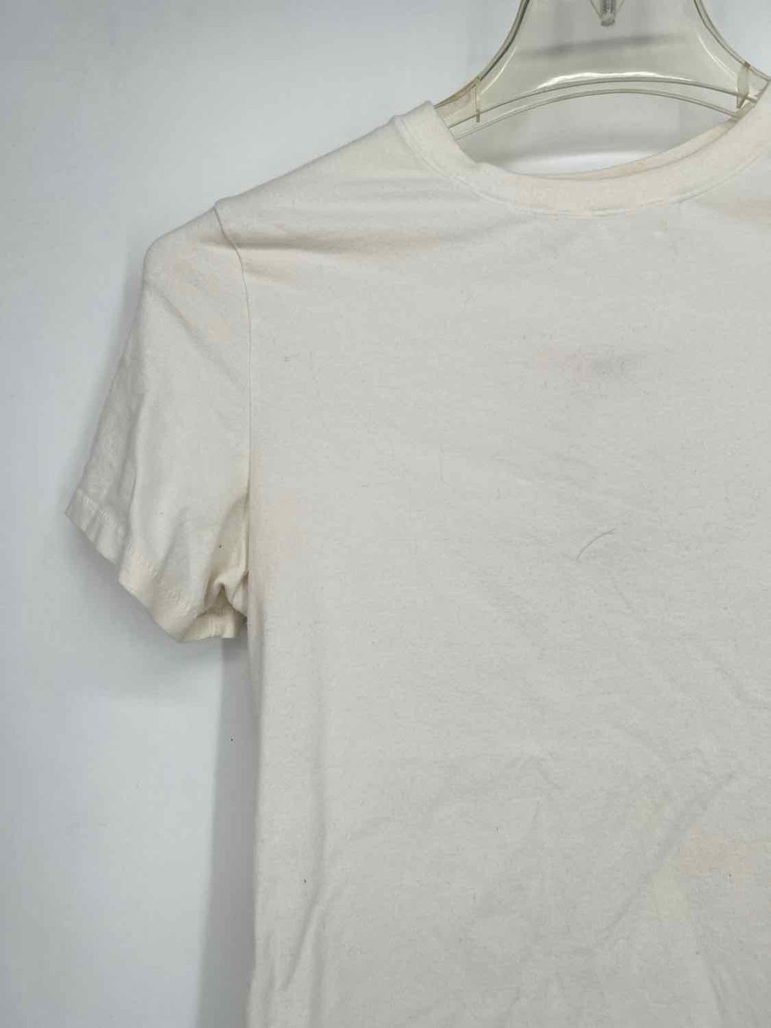 Skims Size M White Short Sleeve
