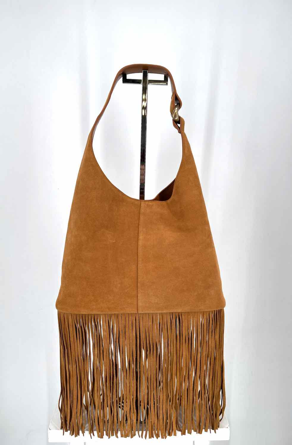 Jeffrey Campbell Camel Genuine Suede Excellent Condition Hobo