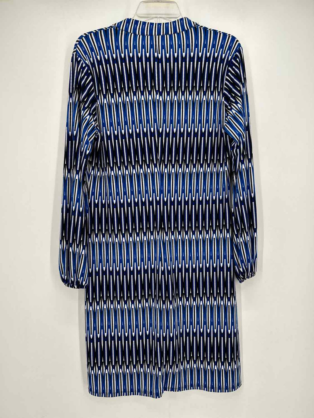 Laundry By Design Size M Blue Print Dress