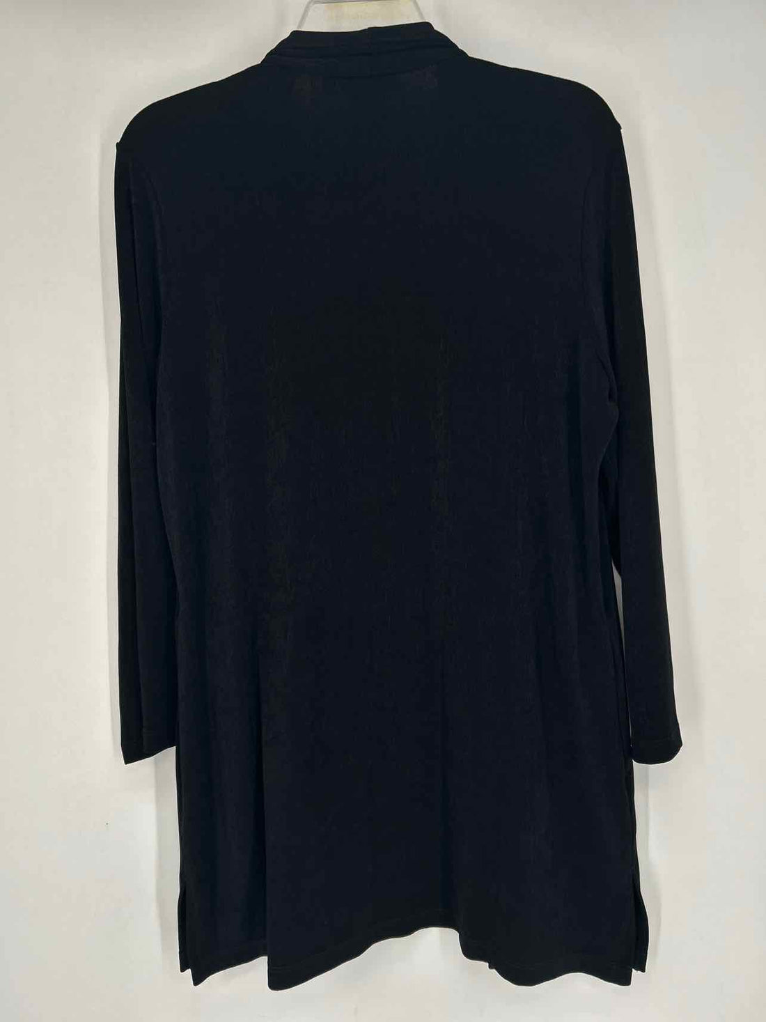Chicos Size 1 Black Cardigan