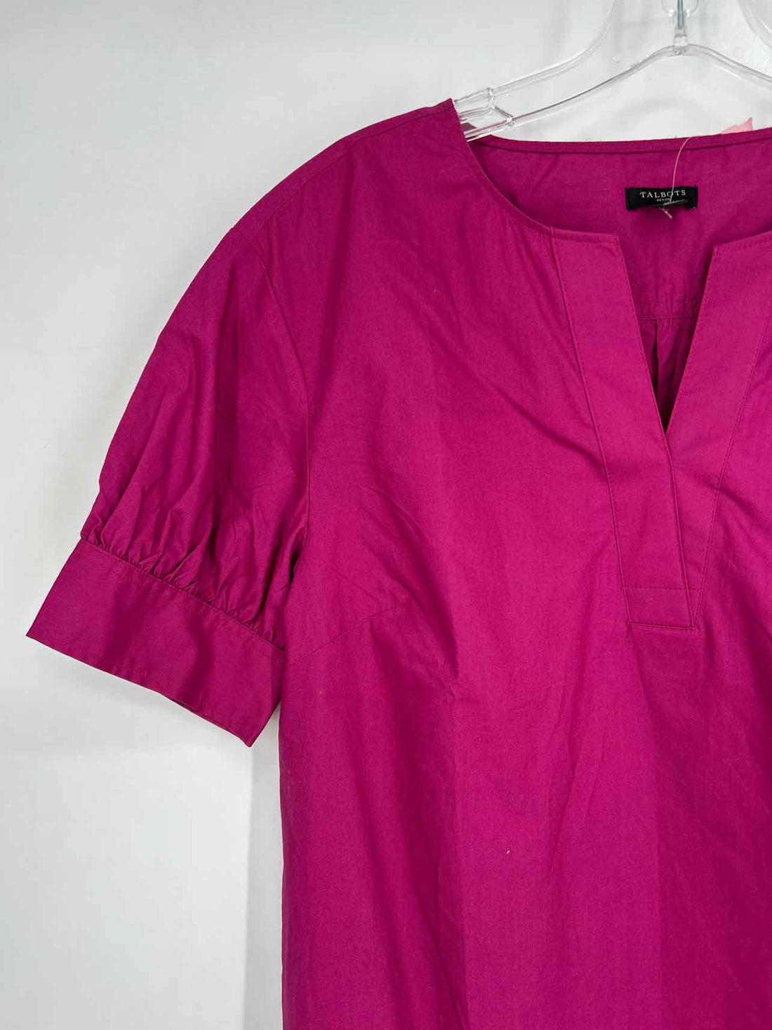 Talbots Size SP Fuschia Short Sleeve