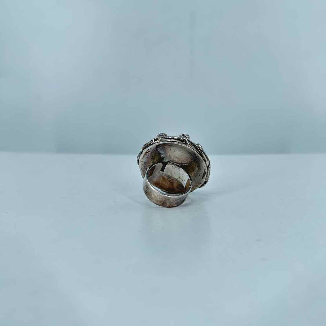 Esperanza Size 8 Sterling Silver Turquoise Ring