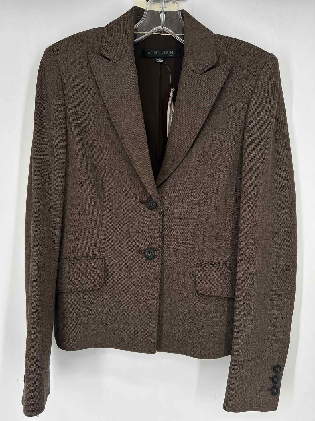 Anne Klein Size 2 Brown Vintage Blazer