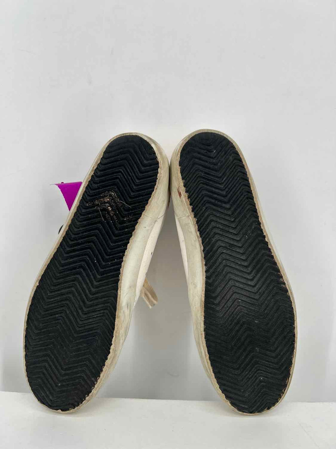 Golden Goose Women Size 39 (8.5-9) White & Rose Gold Sneakers