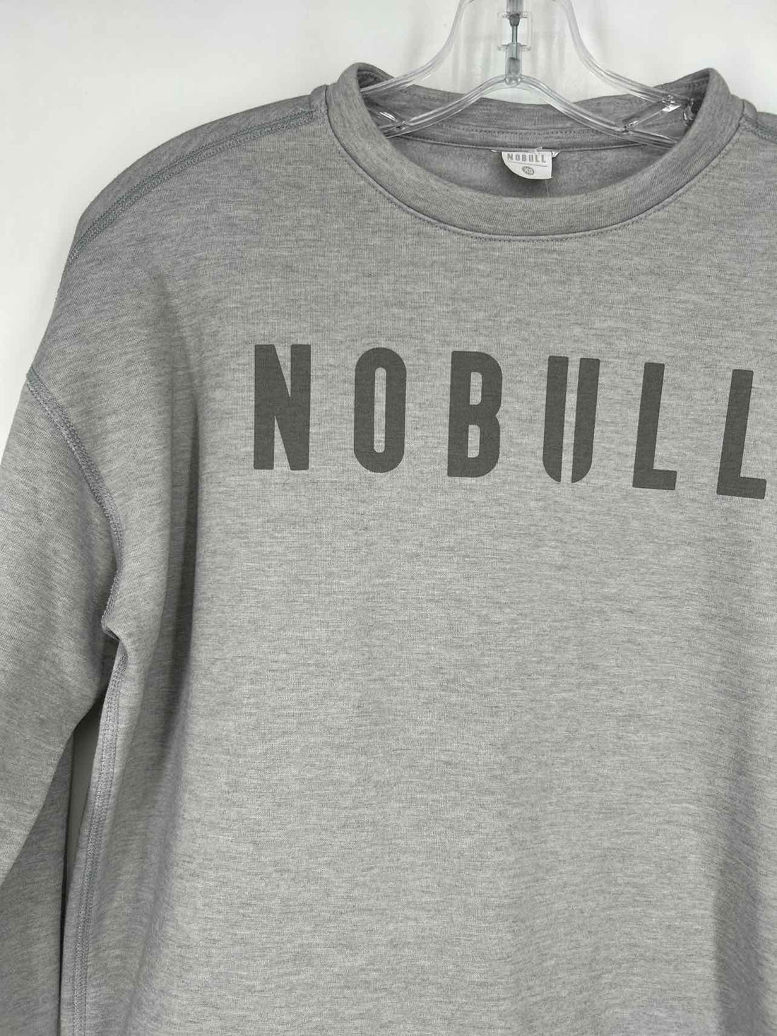 Nobull Size XS Light Gray Active Sweatshirts