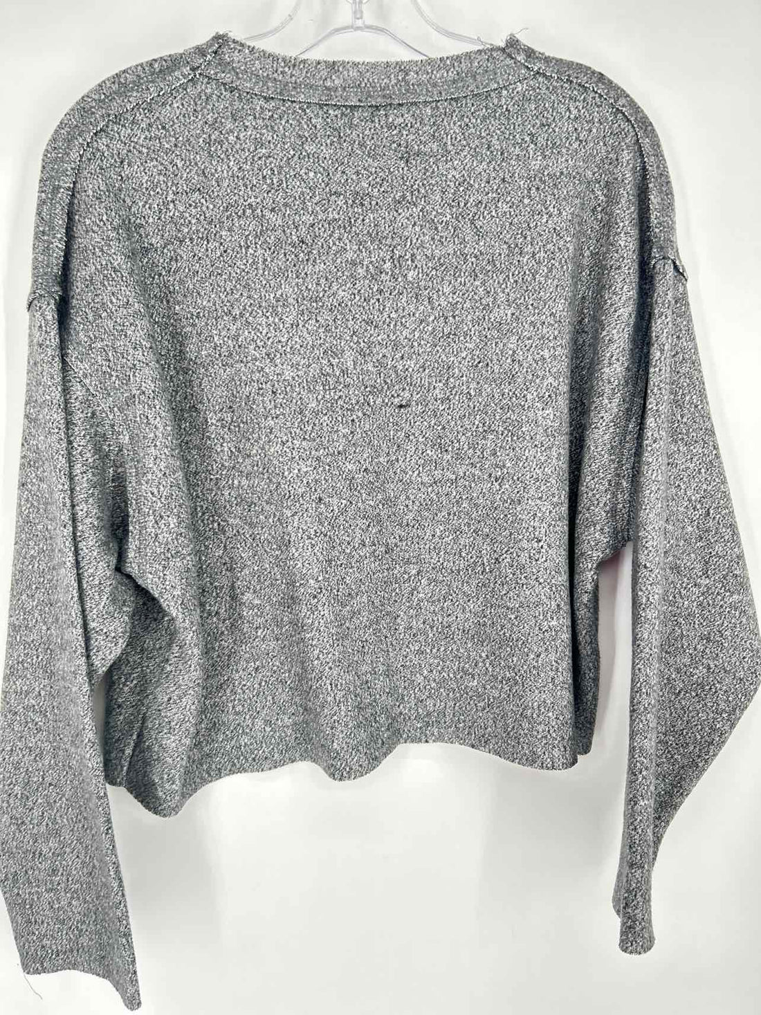 Zara Size S Heathered Gray Sweater