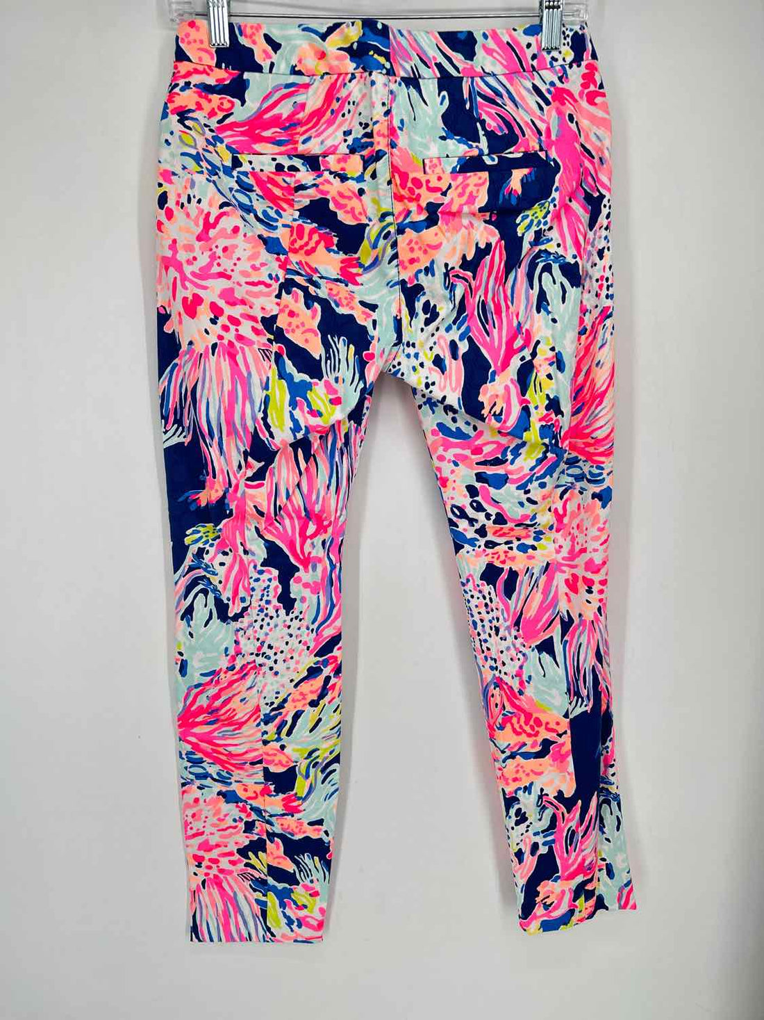 Lilly Pulitzer 4 Navy & Pink Print Lilly Pulitzer Pants