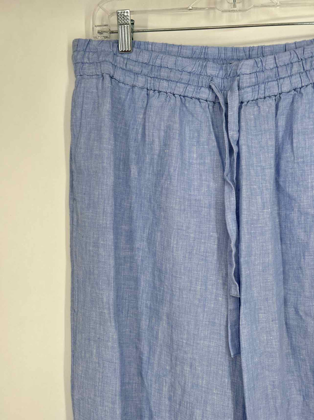 J Crew Size MT Light Blue Linen Pants