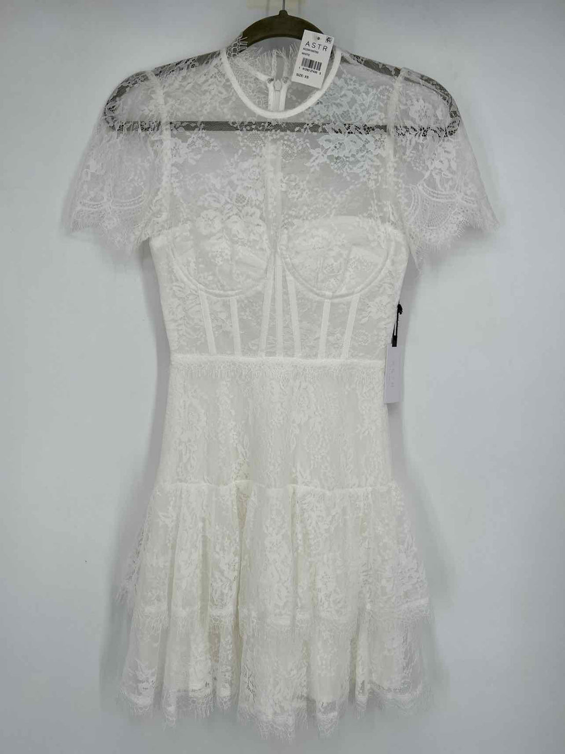 ASTR Size XS White Lace NWT Dress