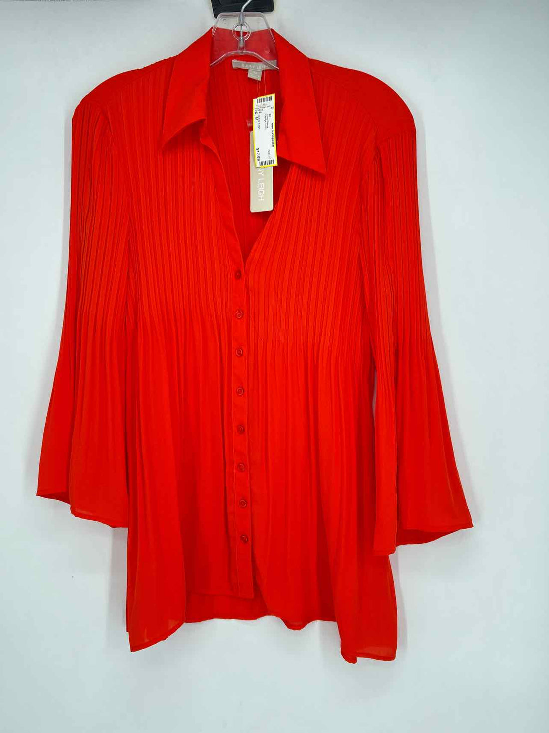 Sunny Leigh Size M Orange NWT Long Sleeve