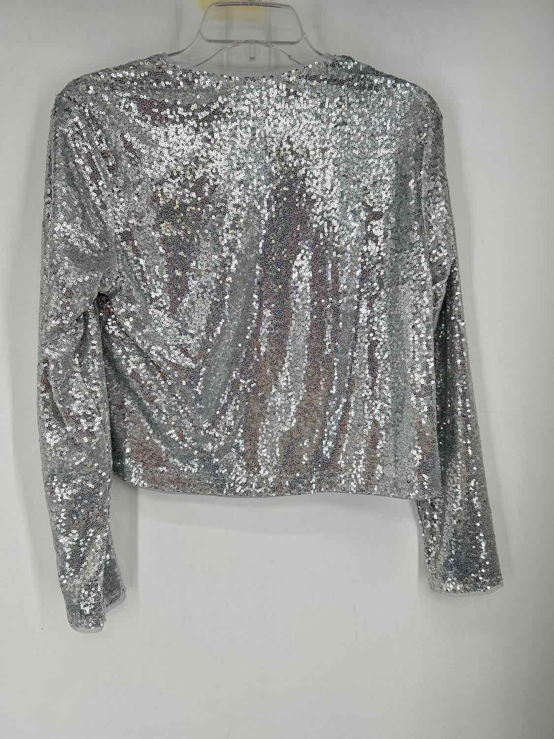 Isaac Mizrahi XS Silver Sequined Holiday