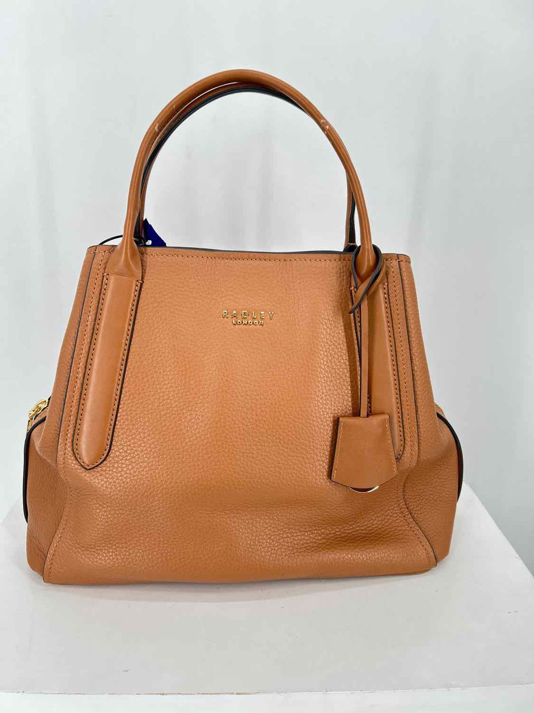 Radley London Milk Chocolate Pebbled Leather Satchel