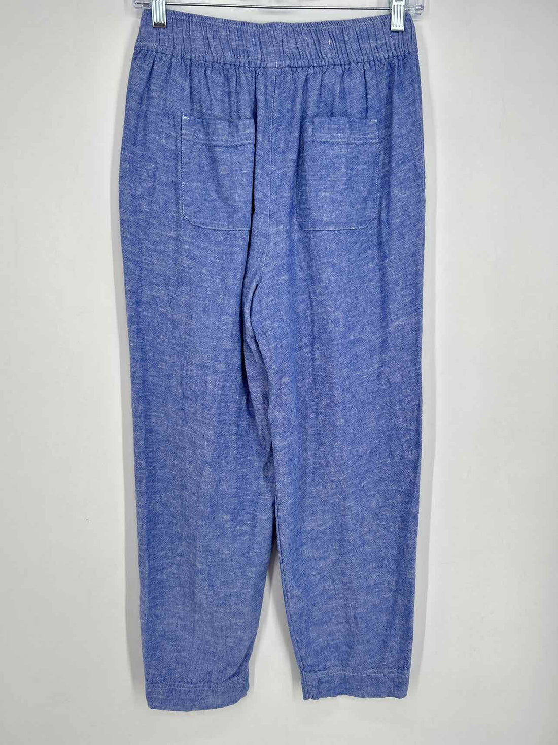 Loft Size XS Blue Linen/Viscose Pants