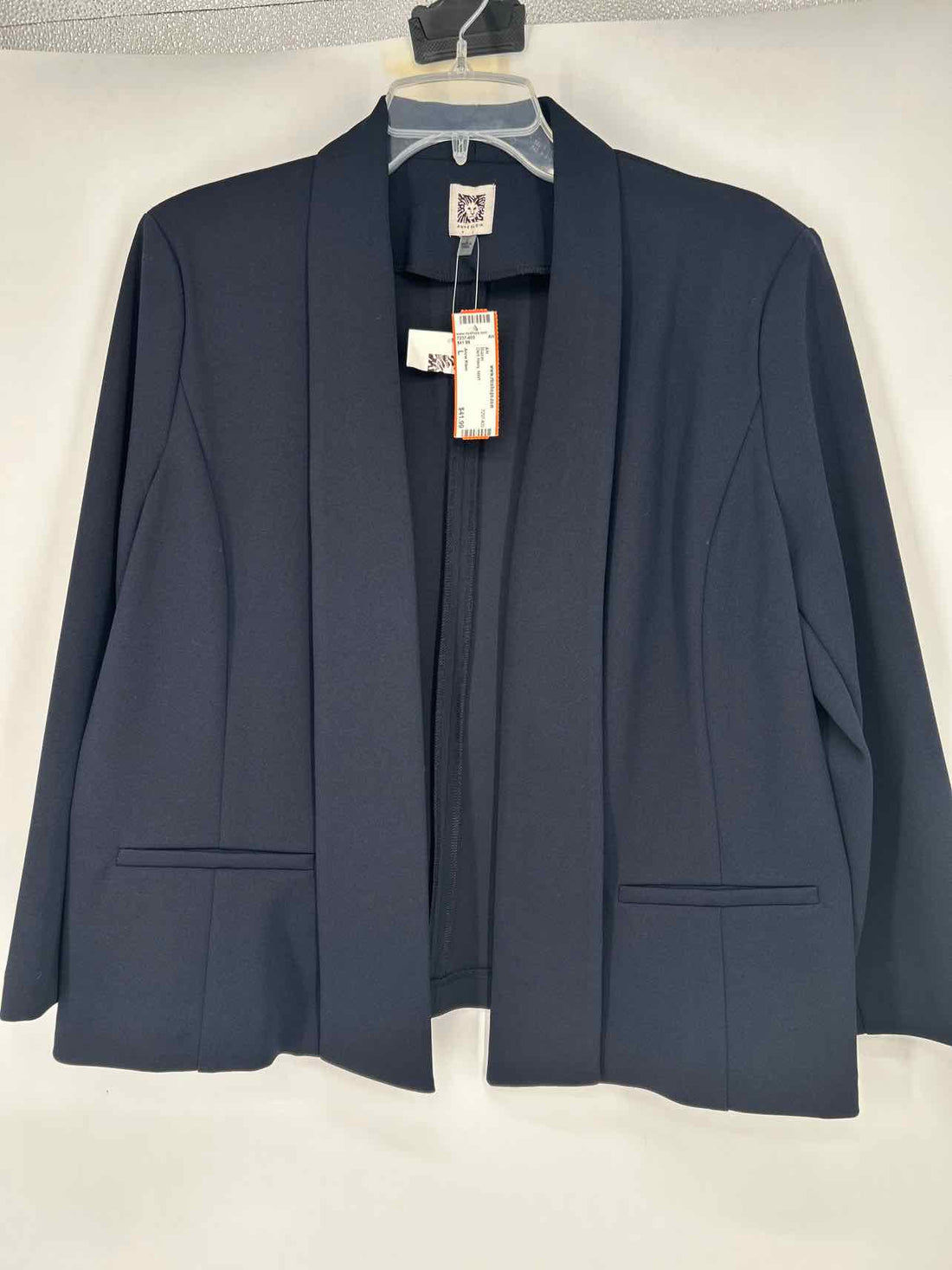 Anne Klein Size L Dark Navy NWT Blazer