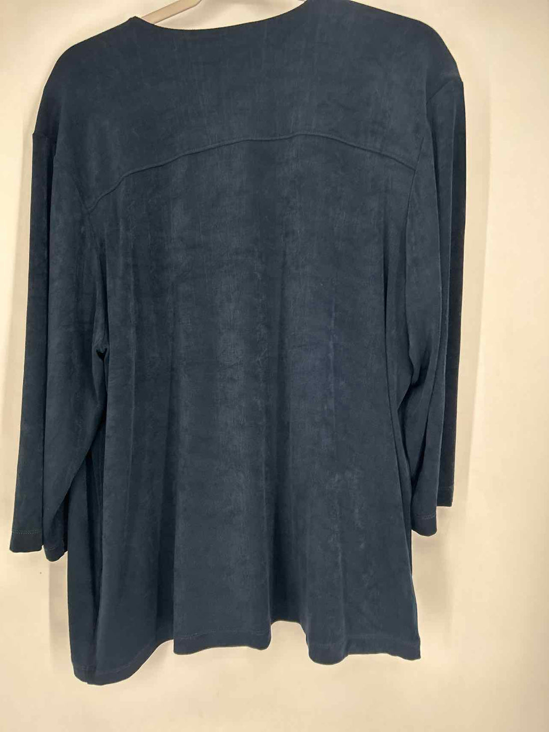 Chicos Size 4 (20) Navy Cardigan