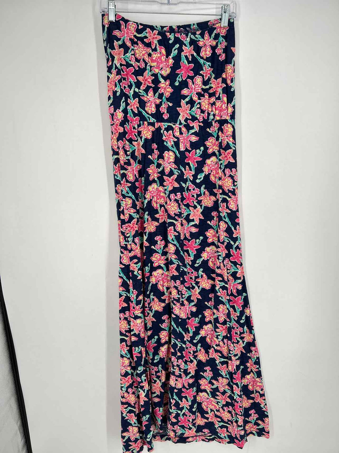Lilly Pulitzer M Navy Print Strapless Lilly Pulitzer Dress