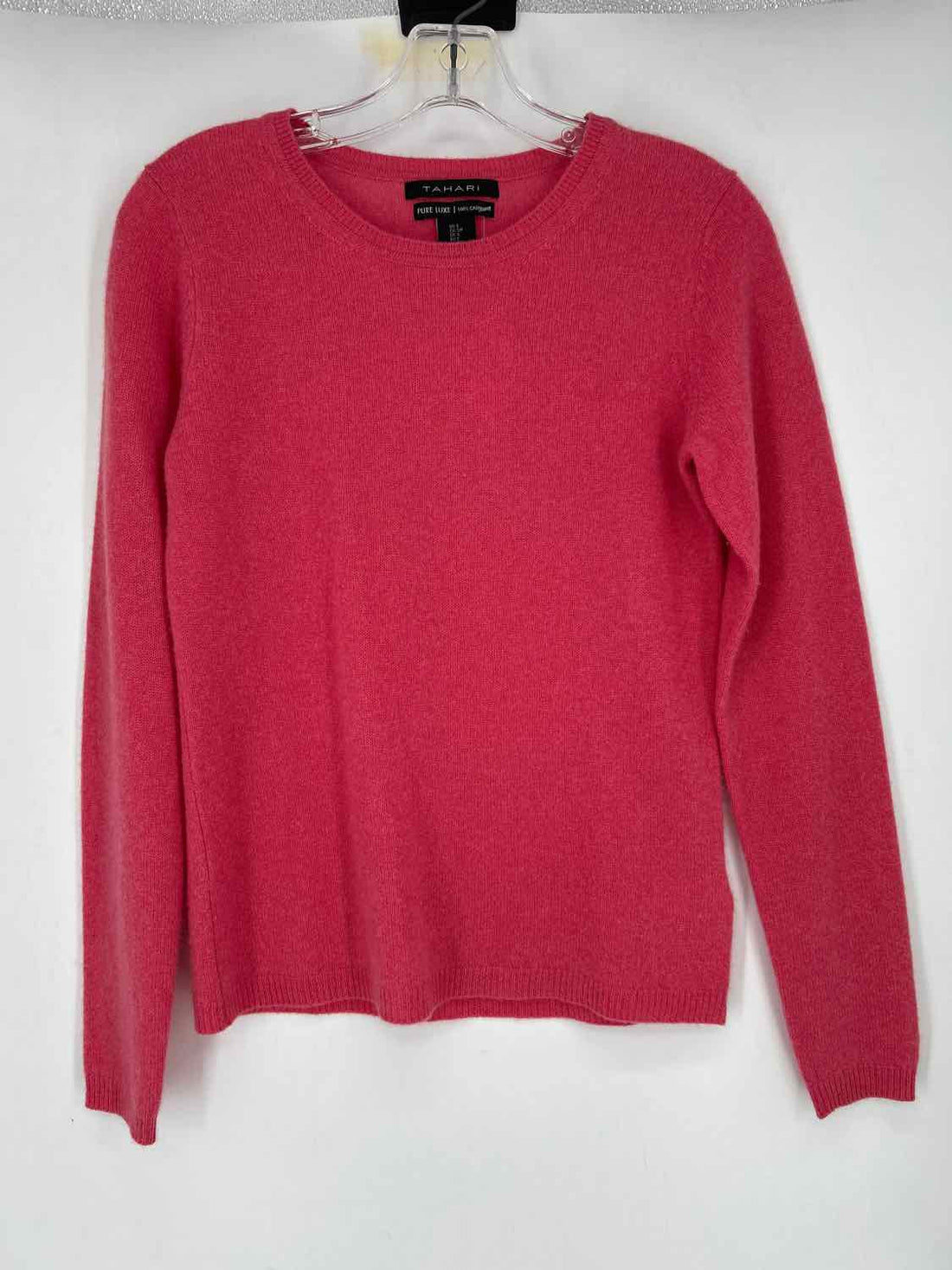 Tahari Size S Pink Cashmere Sweater