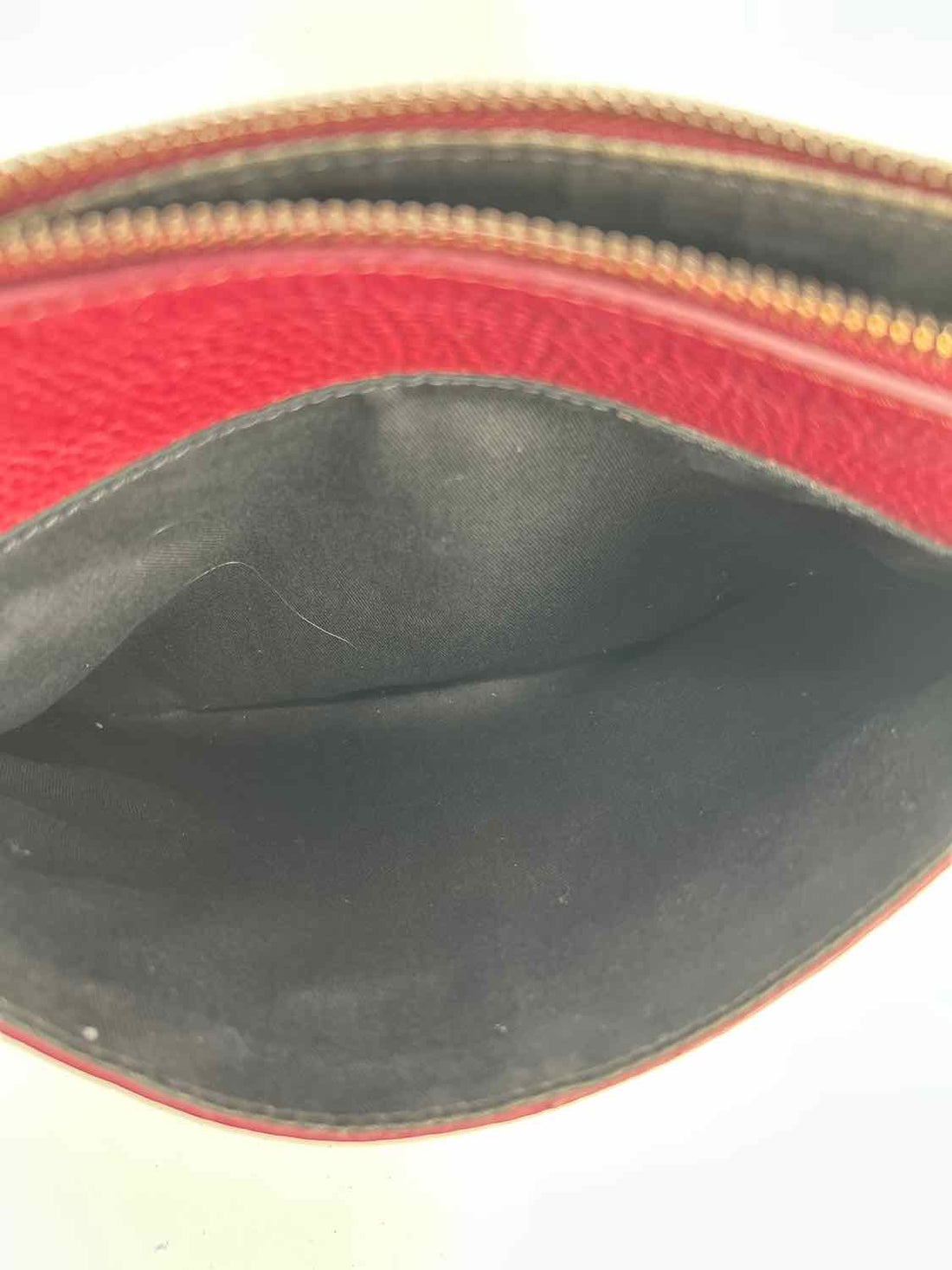 Fossil Maroon Pebbled Leather Crossbody