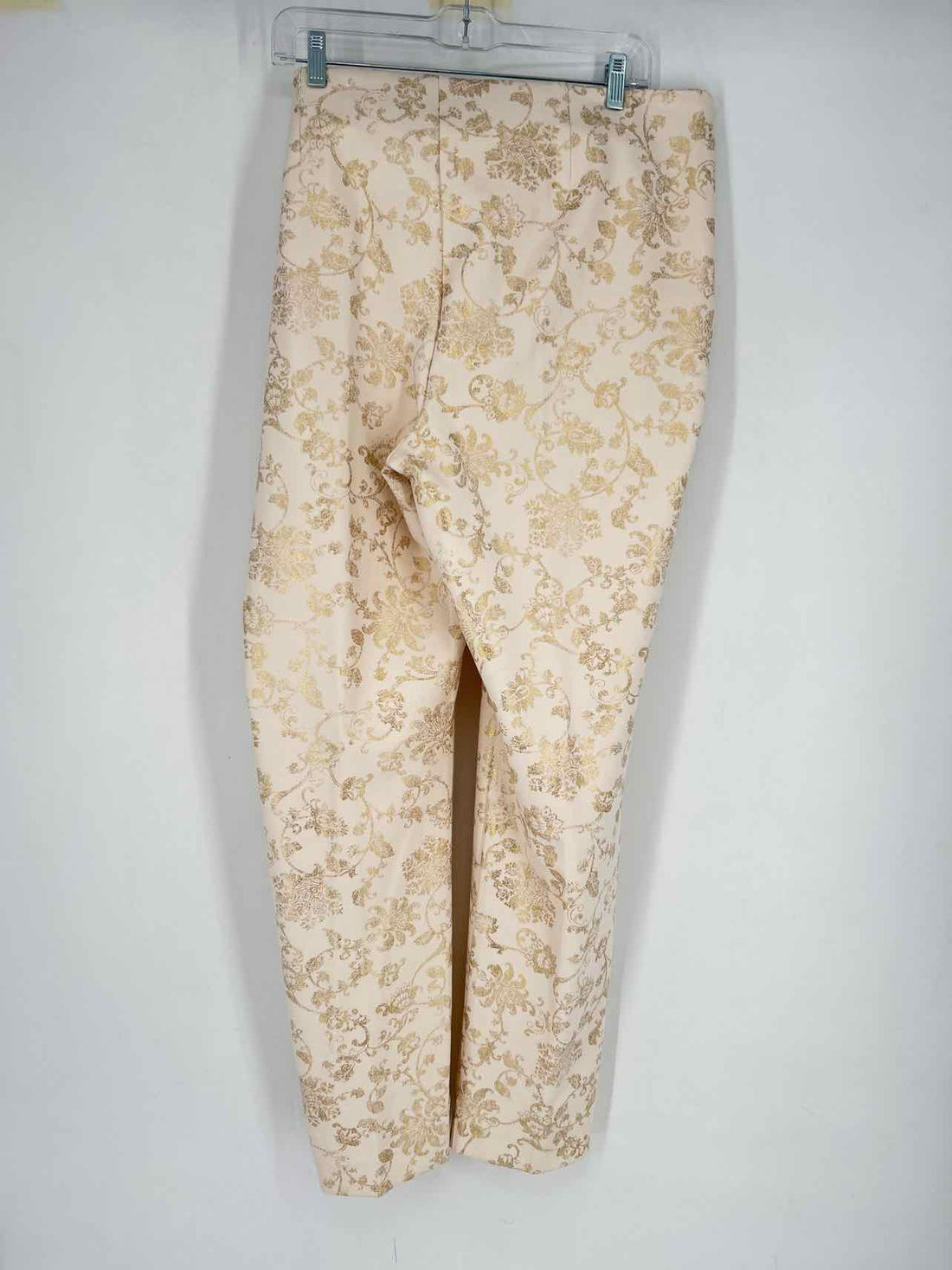 Chicos Size 3T (16T) Cream & Gold Pants