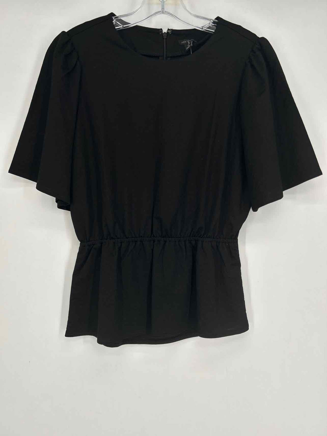 Ann Taylor Size M Black NWT Short Sleeve