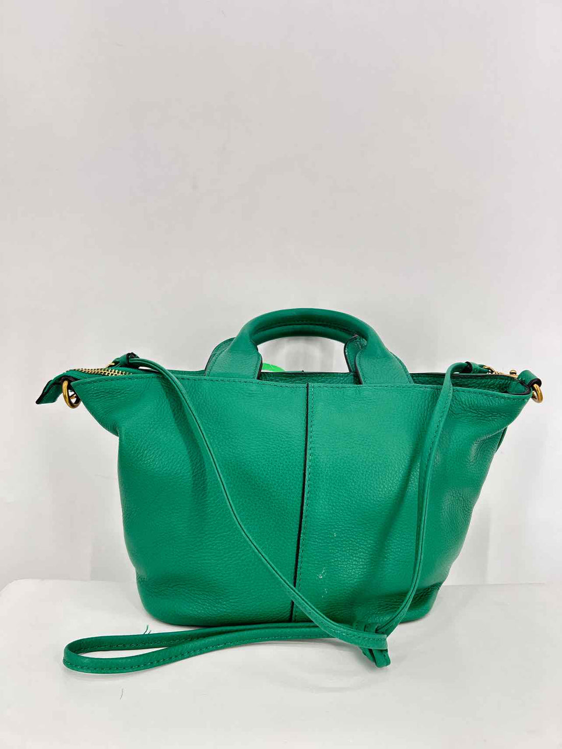 Banana Republic Green Leather Excellent Condition Satchel