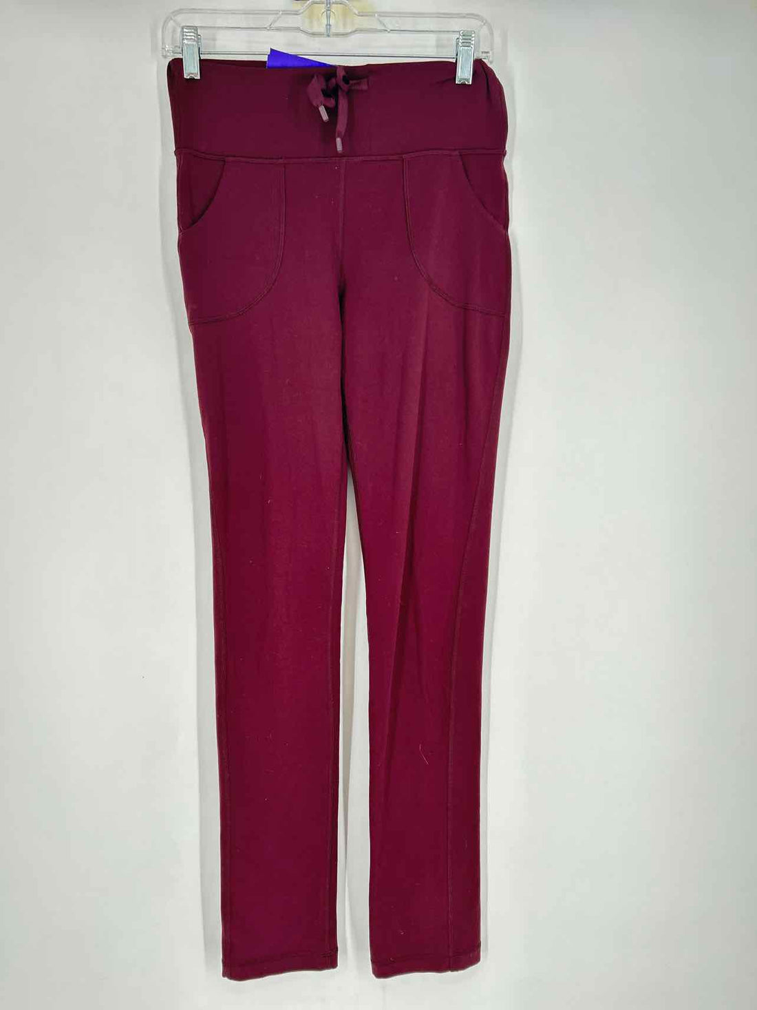 Lululemon Size 8 Burgandy Active Pants