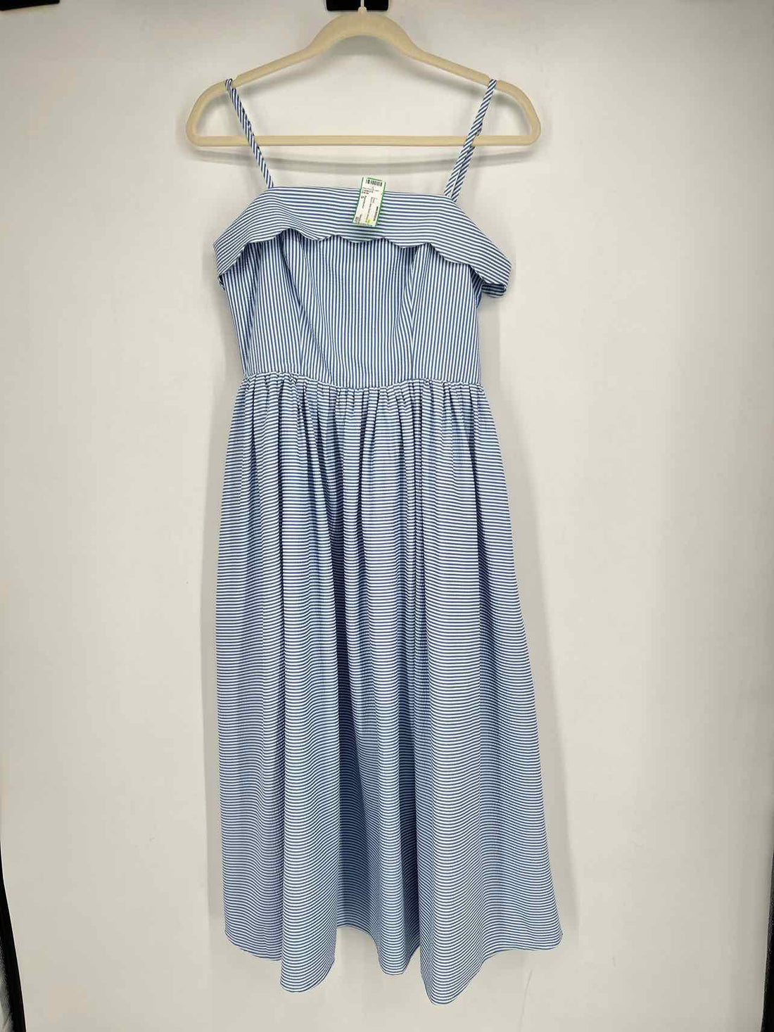 Reminiscence Size S Blue & White Striped Seersucker NWT Dress