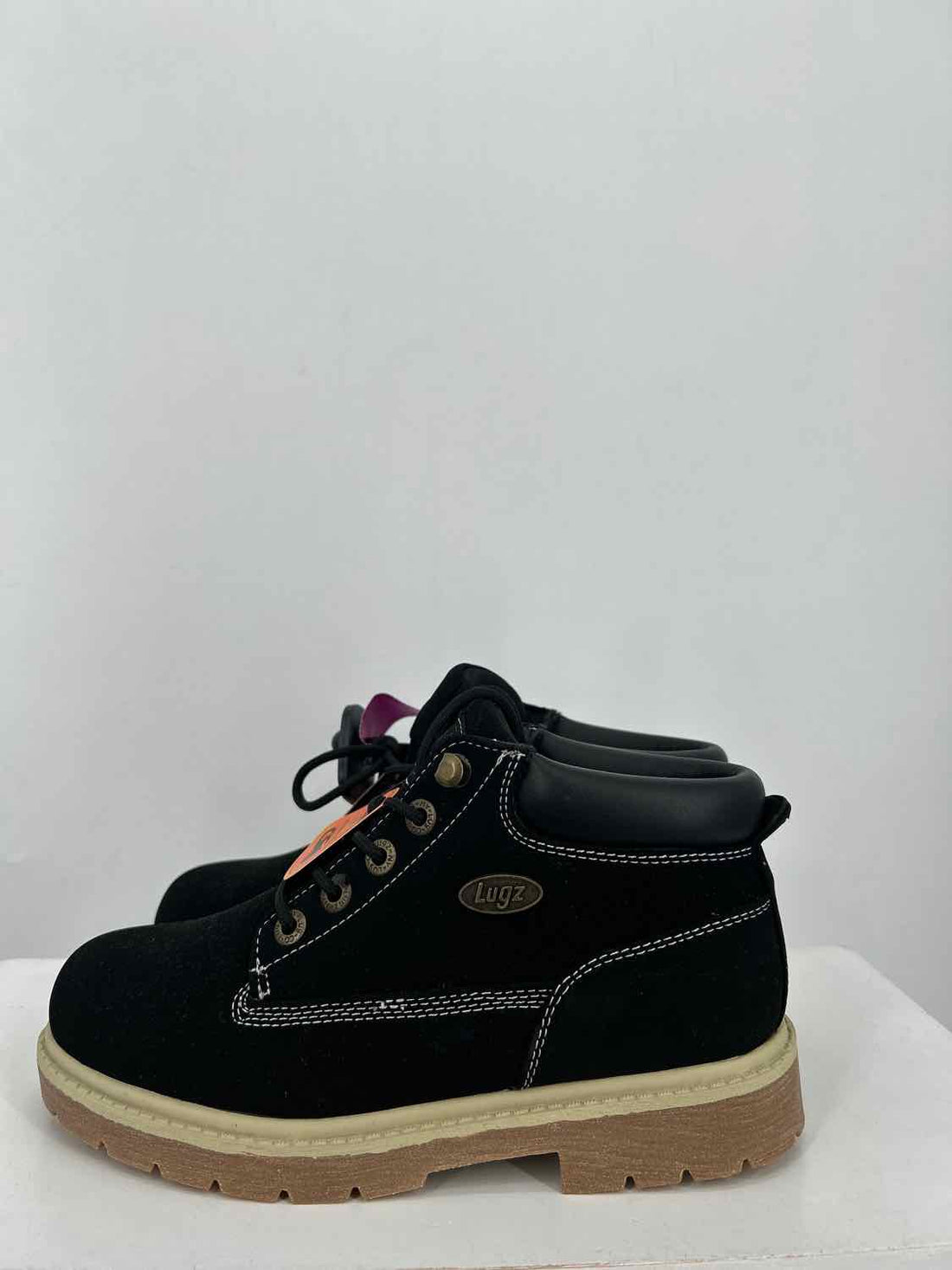 Lug Women Size 7.5 Black Neoprene Ankle Boot