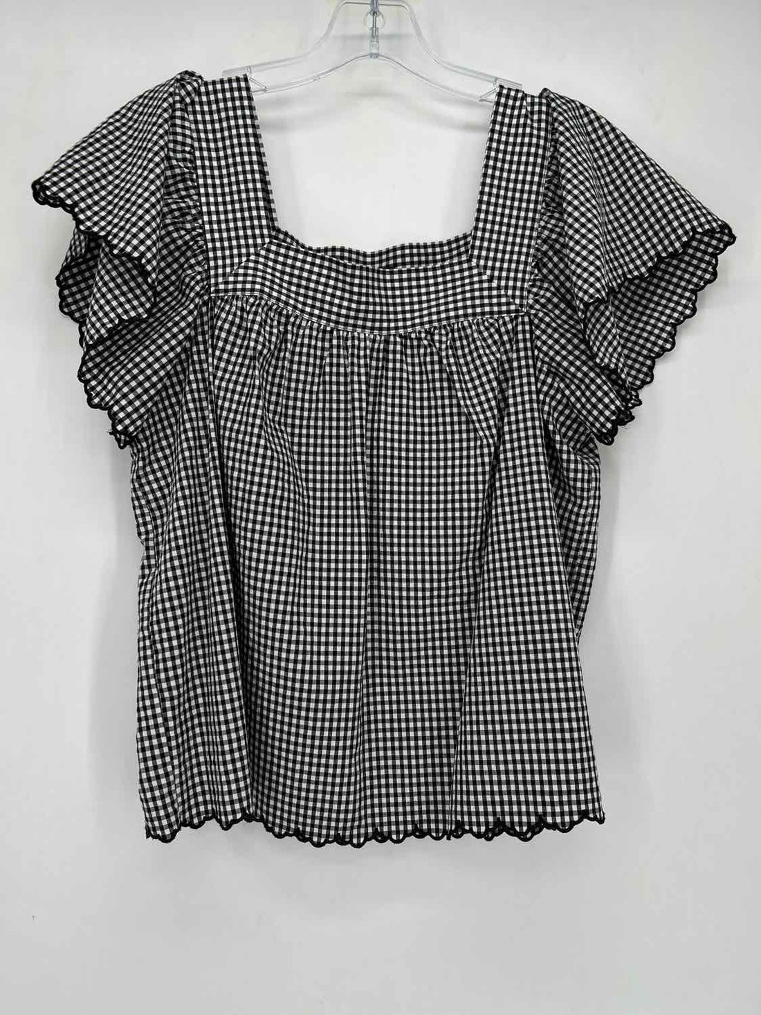 Rails Size M Checkered Short Sleeve