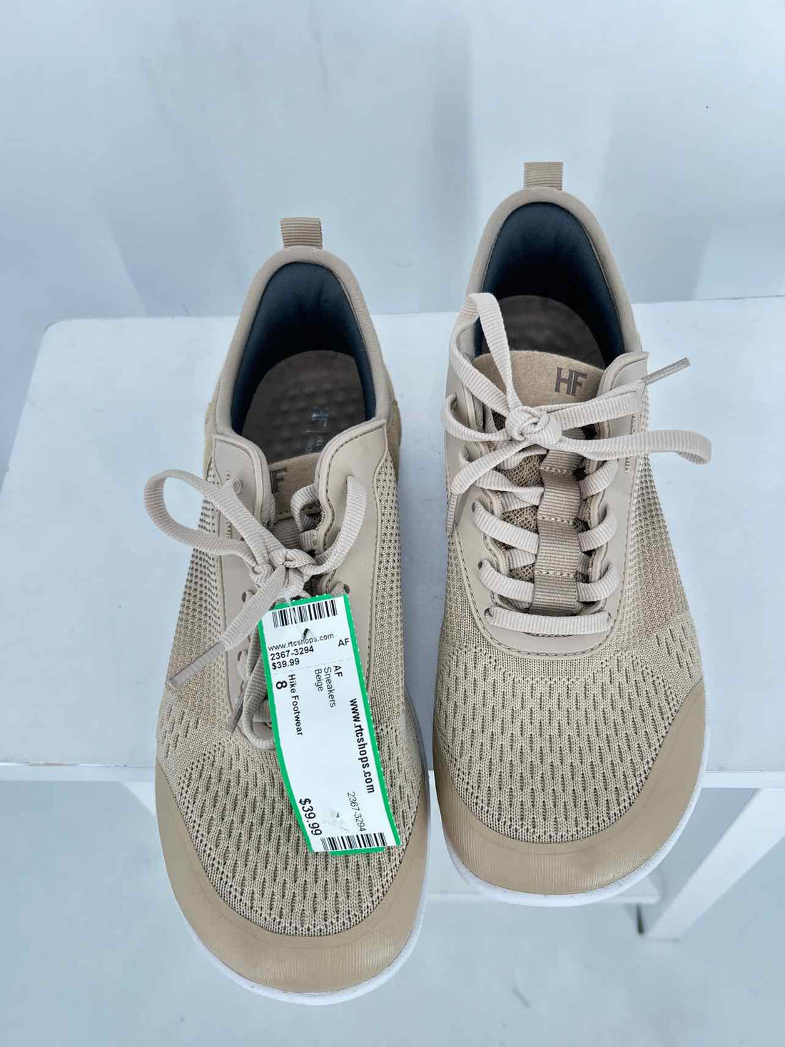 Hike Footwear Women Size 8 Beige Sneakers