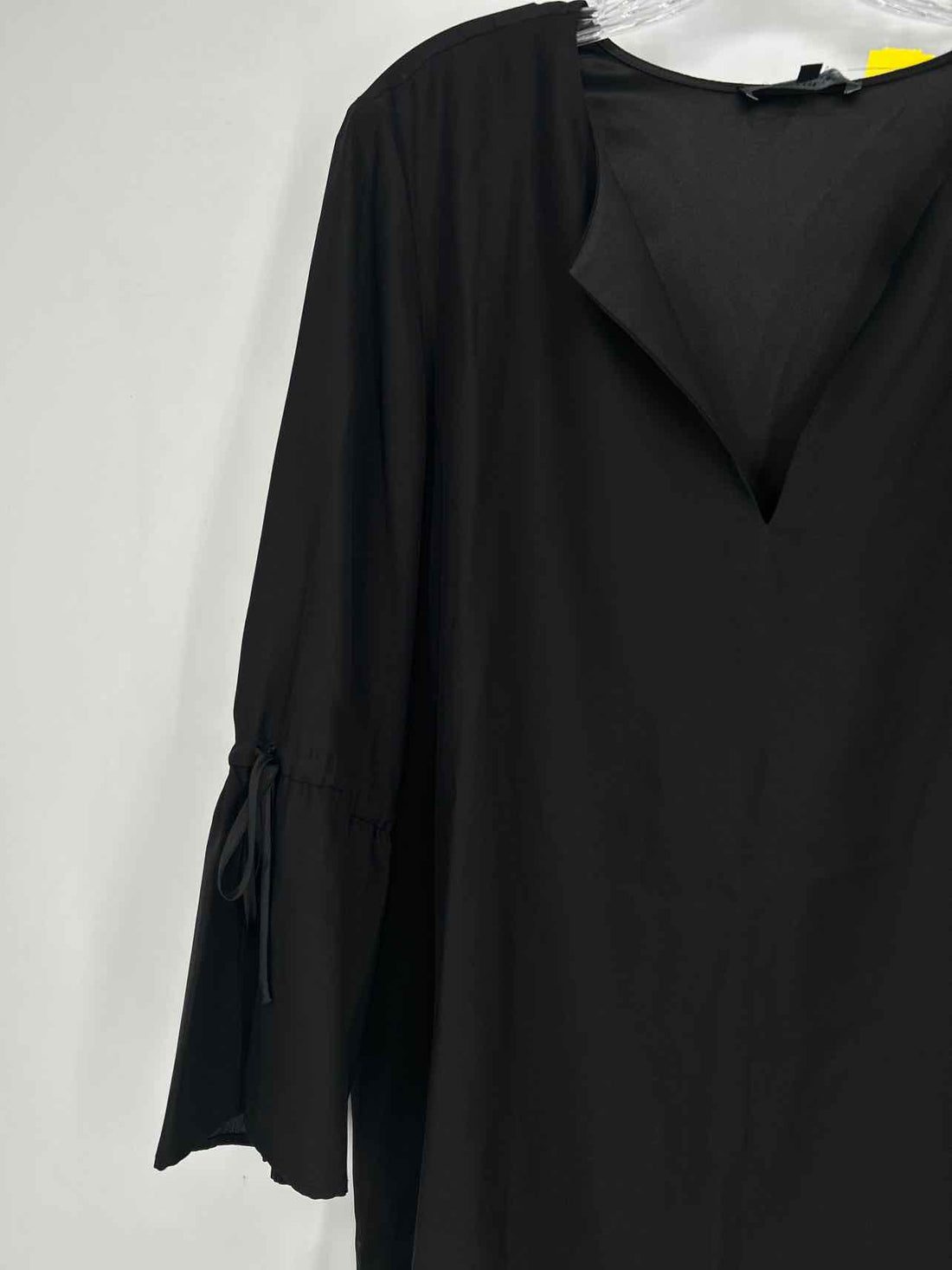 Lafayette 148 Size XL Black Silk Long Sleeve