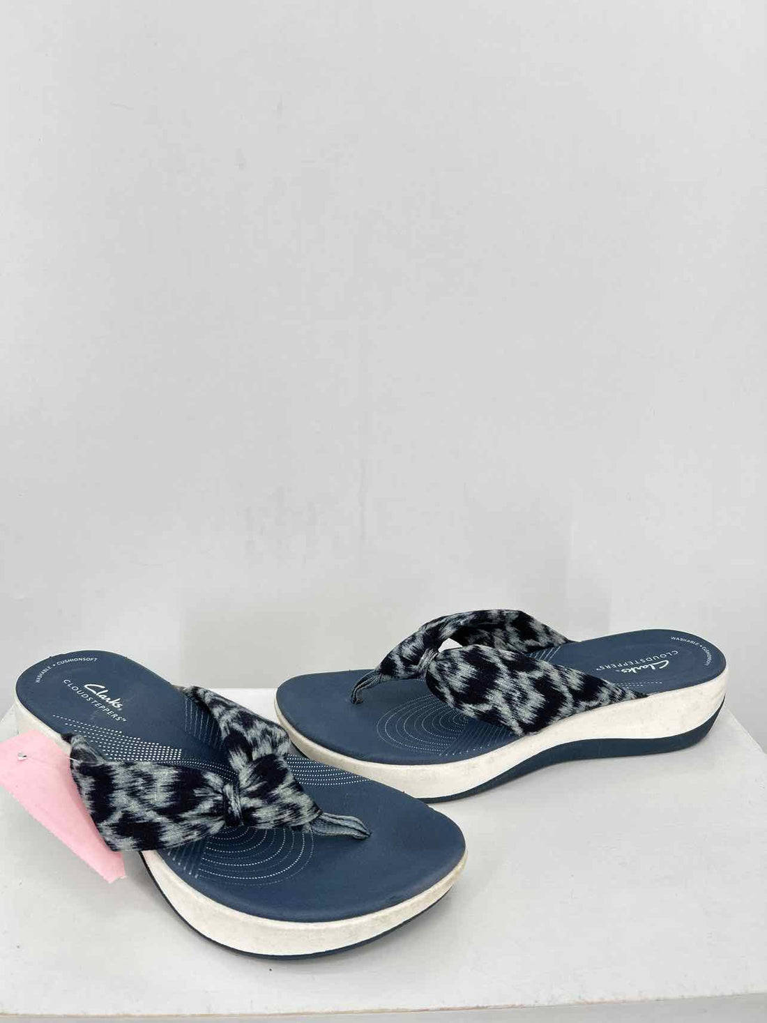 Clarks Women Size 8 Blue Sandals