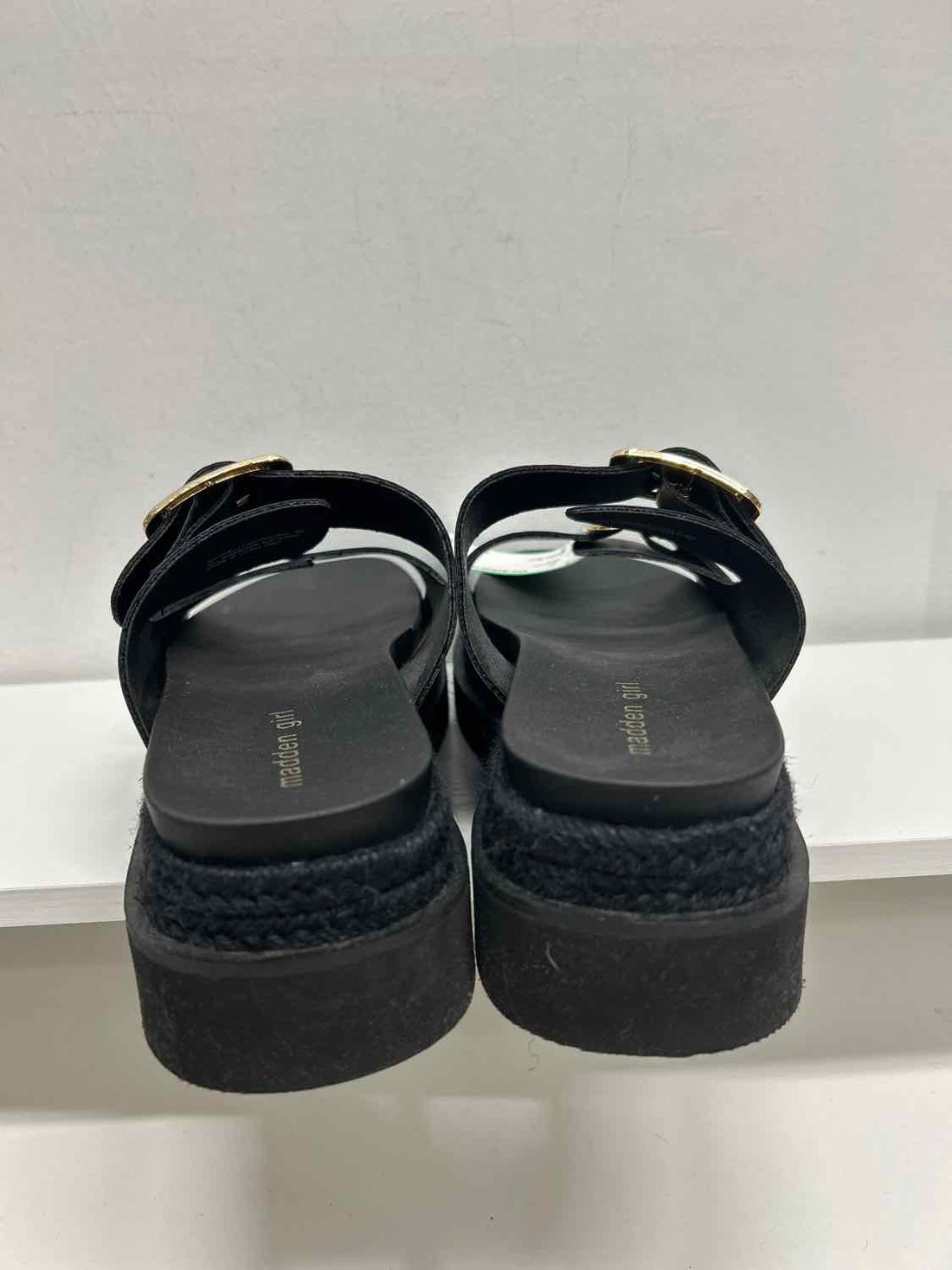 Madden Girl Women Size 9 Black Sandals