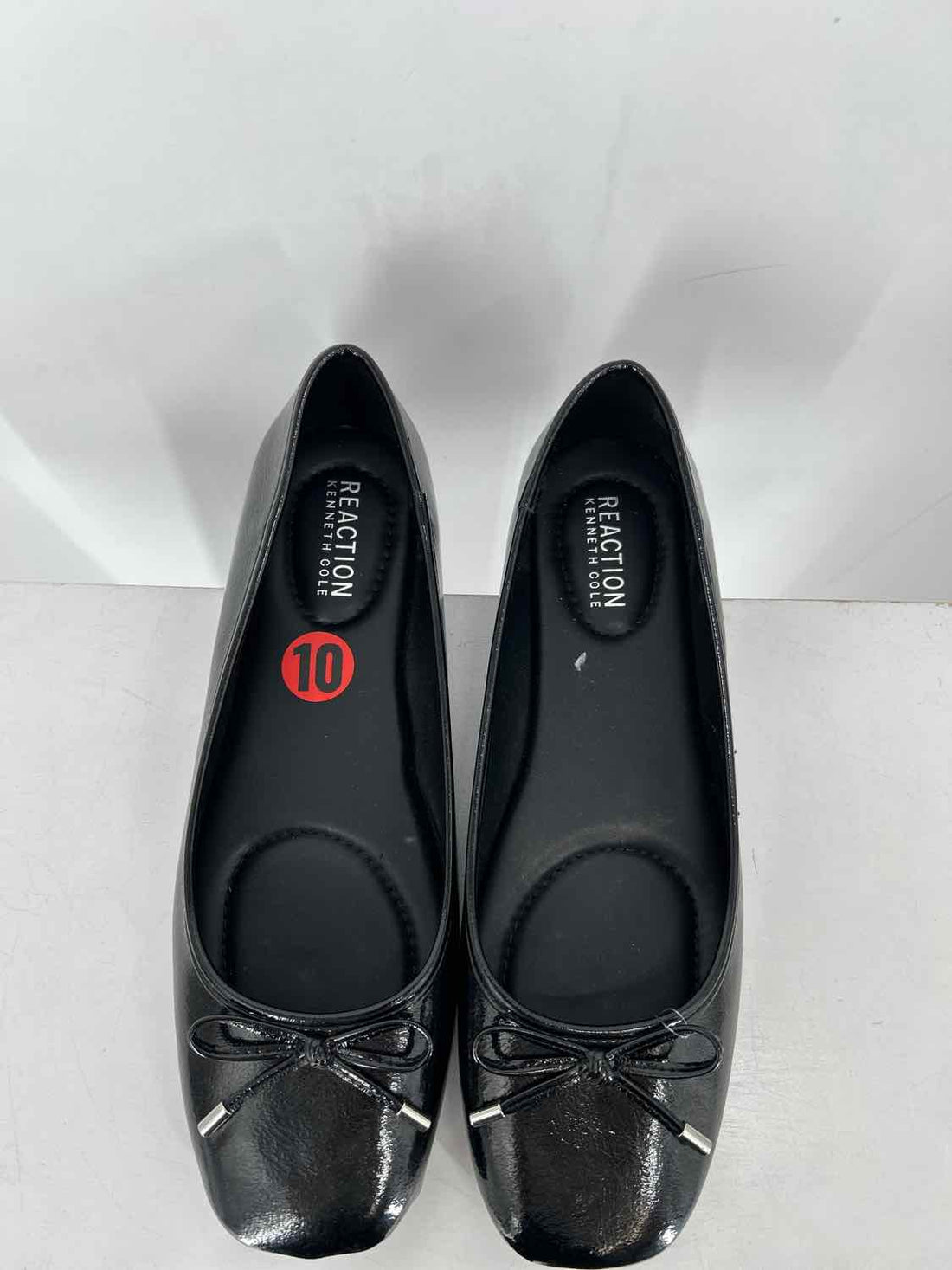 Kenneth Cole Women Size 10 Black New Patent Leather Flats